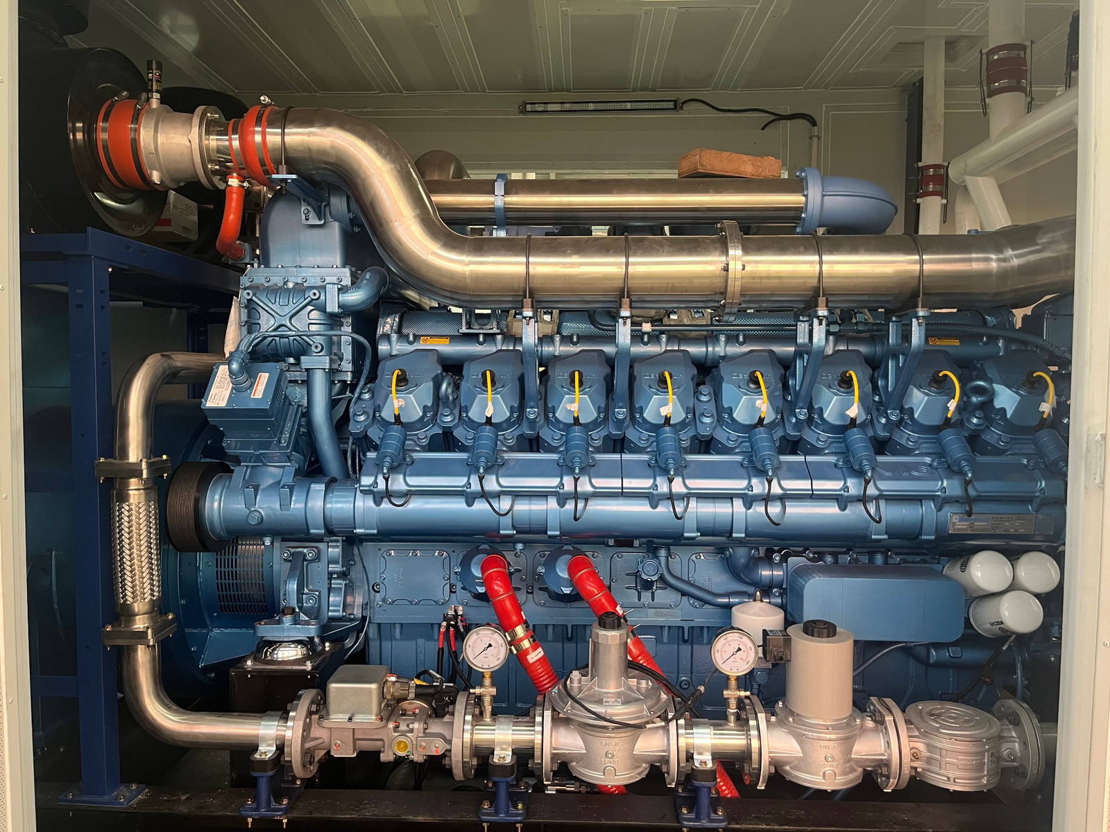 Газопоршневая электростанция AJG-1000W, фото 28